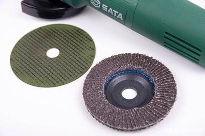 SATA世达800W角磨机上手初体验 切割作业利器，自主维修不求人